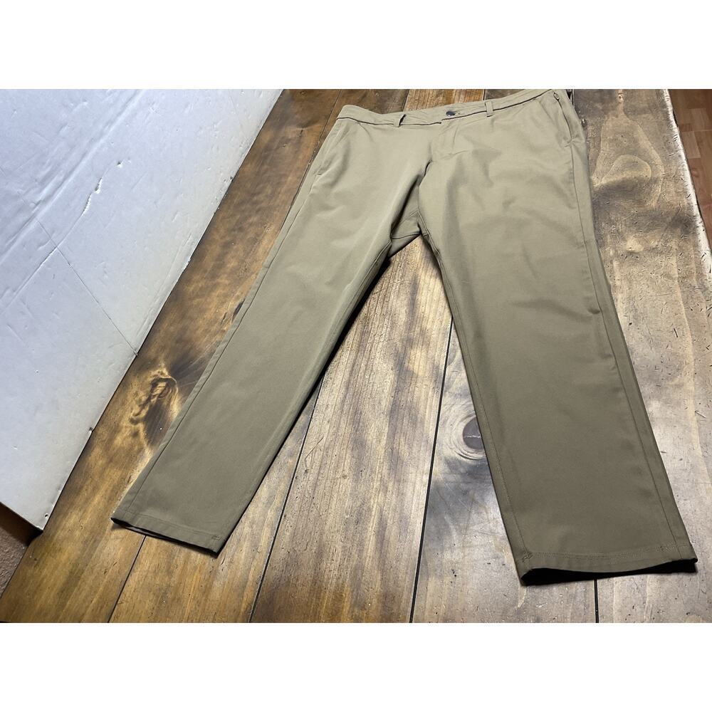 Lululemon Pants Mens 36x28 Brown Commission Slim Fit Trouser Warpstreme LM5AF1S